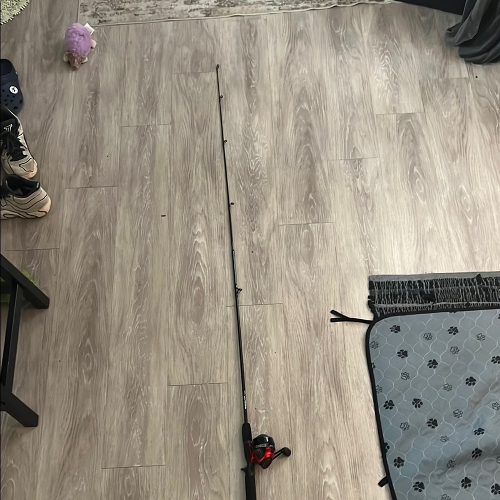 Zebco 5’6 button caster fishing rod